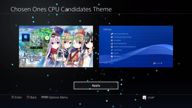 4 Goddesses Online – Chosen Ones CPU Candidates