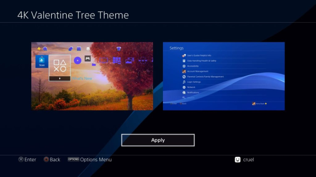 4K – Valentine Tree