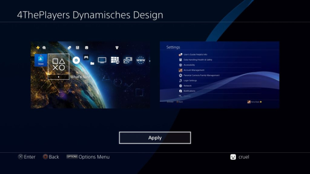 4ThePlayers – Dynamisches Design