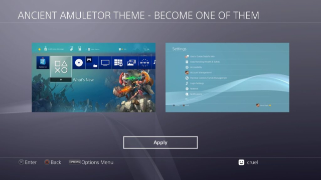Ancient Amuletor Theme – Become One of Them