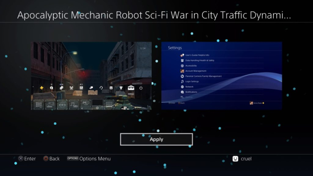 Apocalyptic Mechanic Robot Sci-Fi War in City Traffic – Dynamic