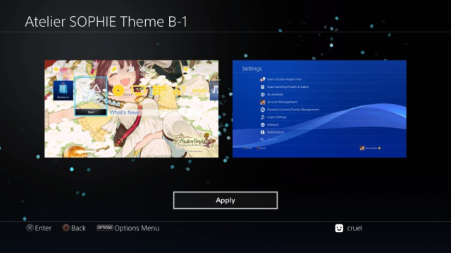Atelier Sophie – Theme B-1