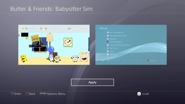 Butter & Friends – Babysitter Sim