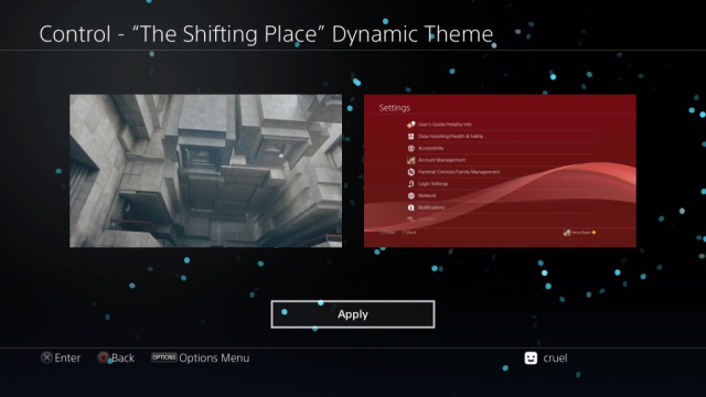 Control – The Shifting Place – Dynamic