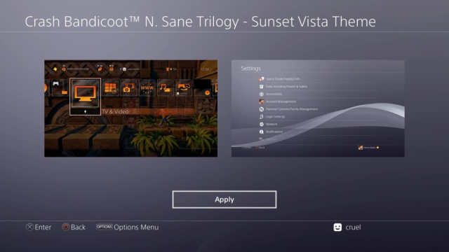 Crash Bandicoot – N. Sane Trilogy – Sunset Vista