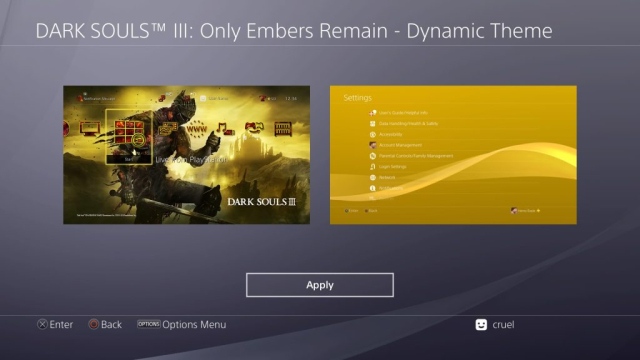 Dark Souls III – Only Embers Remain Dynamic