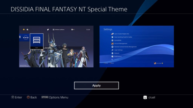Final Fantasy – Dissidia NT – Special