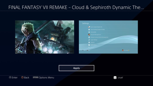 Final Fantasy VII REMAKE – Cloud & Sephiroth – Dynamic