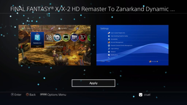 Final Fantasy X X-2 HD Remaster – To Zanarkand Dynamic