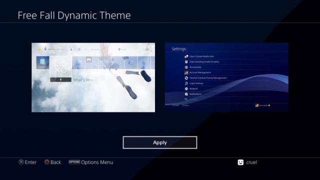 Free Fall – Dynamic