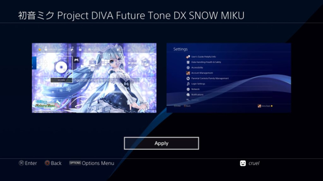Hatsune Miku Project DIVA Future Tone DX – Snow Miku