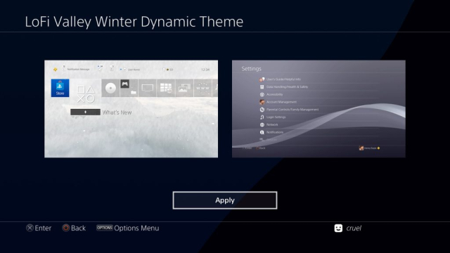 LoFi Valley – Winter – Dynamic