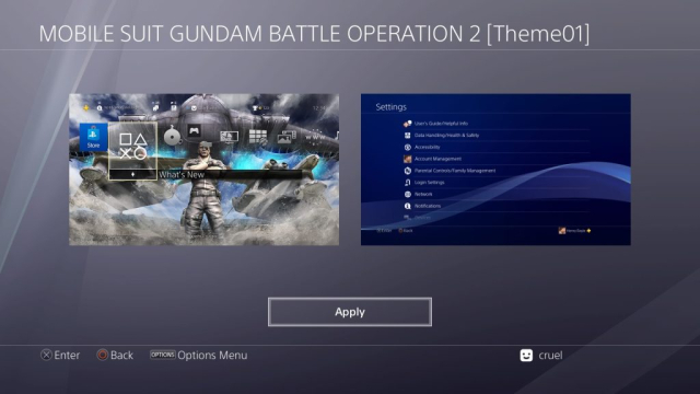 Mobile Suit Gundam Battle Operation 2 – Theme 1