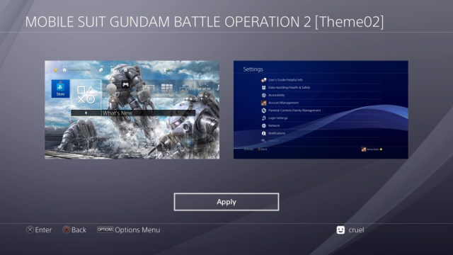 Mobile Suit Gundam Battle Operation 2 – Theme 2