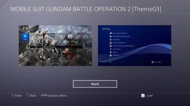 Mobile Suit Gundam Battle Operation 2 – Theme 3