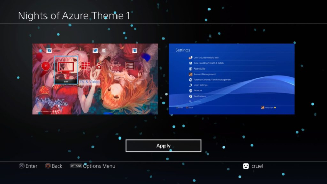 Nights of Azure – Theme 01