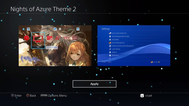 Nights of Azure – Theme 02