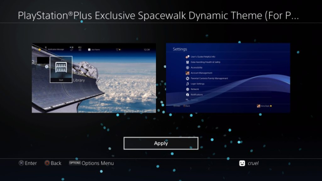 PlayStation Plus Exclusive – Spacewalk – Dynamic