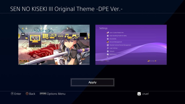 SEN NO KISEKI III – Original – DPE