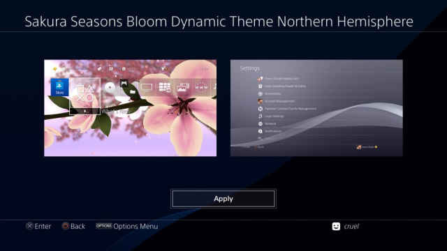 Sakura Seasons Bloom – Northern Hemisphere – Dynamic