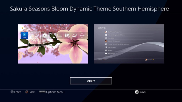 Sakura Seasons Bloom – Southern Hemisphere – Dynamic