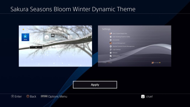 Sakura Seasons Bloom – Winter – Dynamic