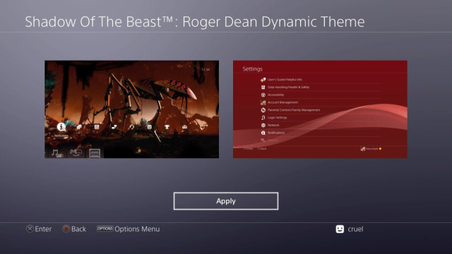 Shadow of the Beast – Roger Dean – Dynamic