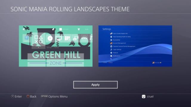 Sonic Mania – Rolling Landscapes