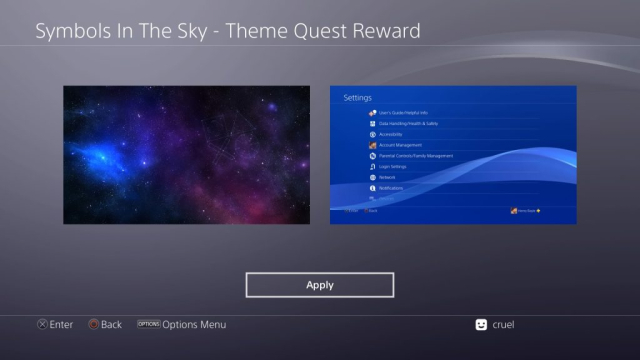 Symbols In the Sky – Quest Rewards