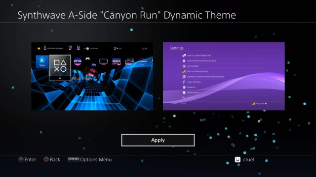 Synthwave – A-Side – Canyon Run – Dynamic