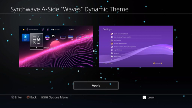 Synthwave – A-Side – Waves – Dynamic