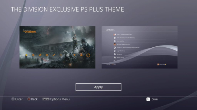 Tom Clancy’s – The Division – PS Plus Exclusive