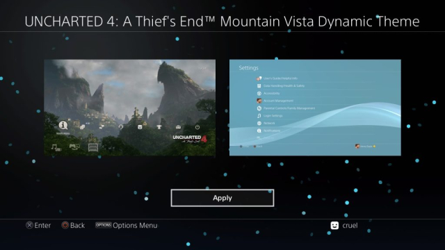 Uncharted 4 – A Thief’s End – Mountain Vista – Dynamic