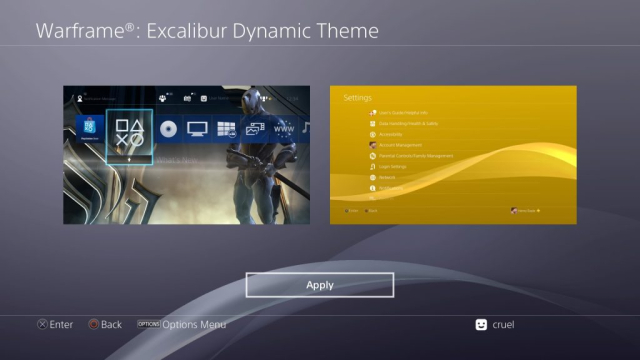 Warframe – Excalibur – Dynamic