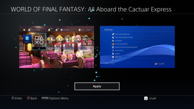 World of Final Fantasy – All Aboard the Cactuar Express